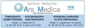ARS MEDICA kolonoskopia, gastroskopia, tomografia Olsztyn